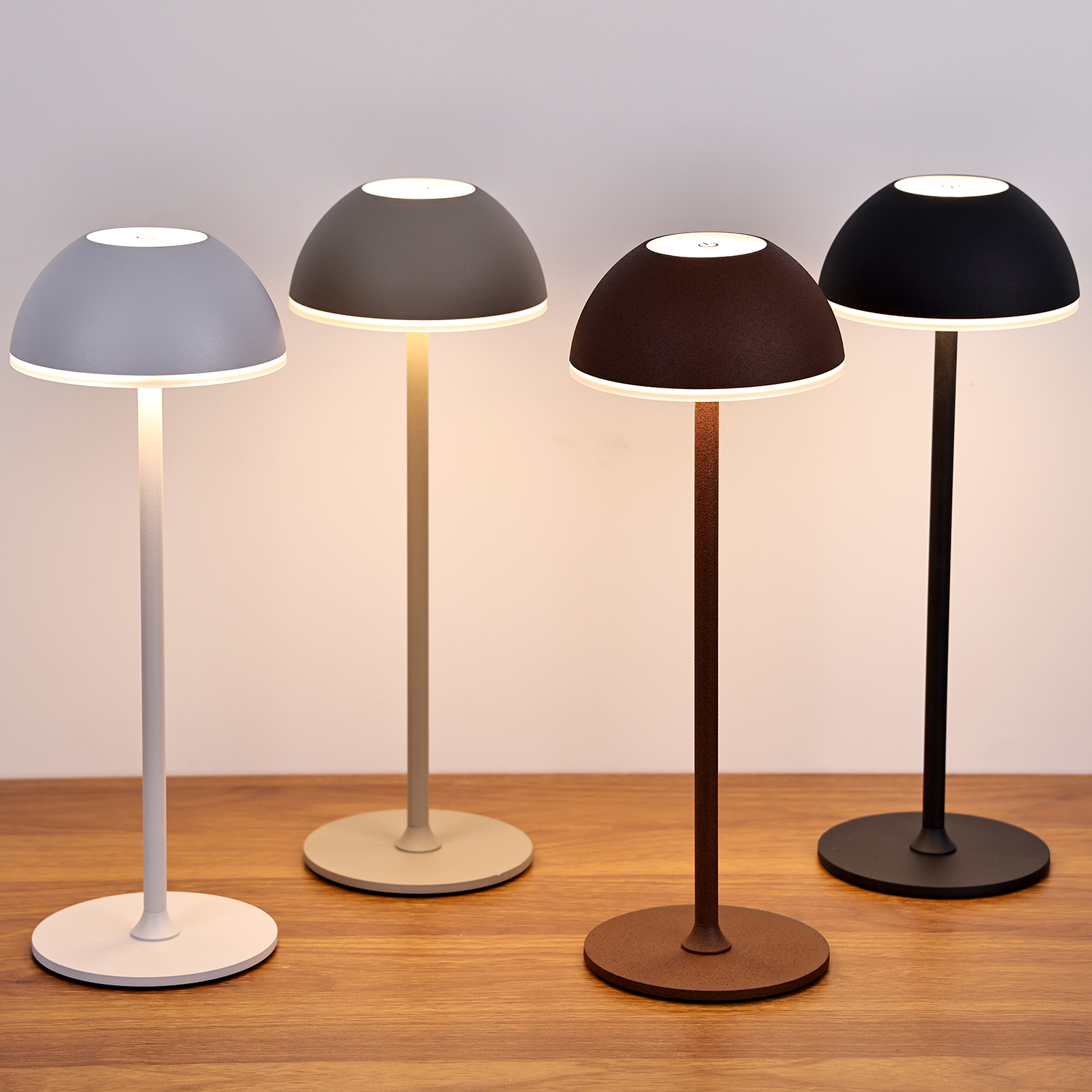 New Rechargeable high pole bedroom bedside eye protection atmosphere usb bar table Lamp