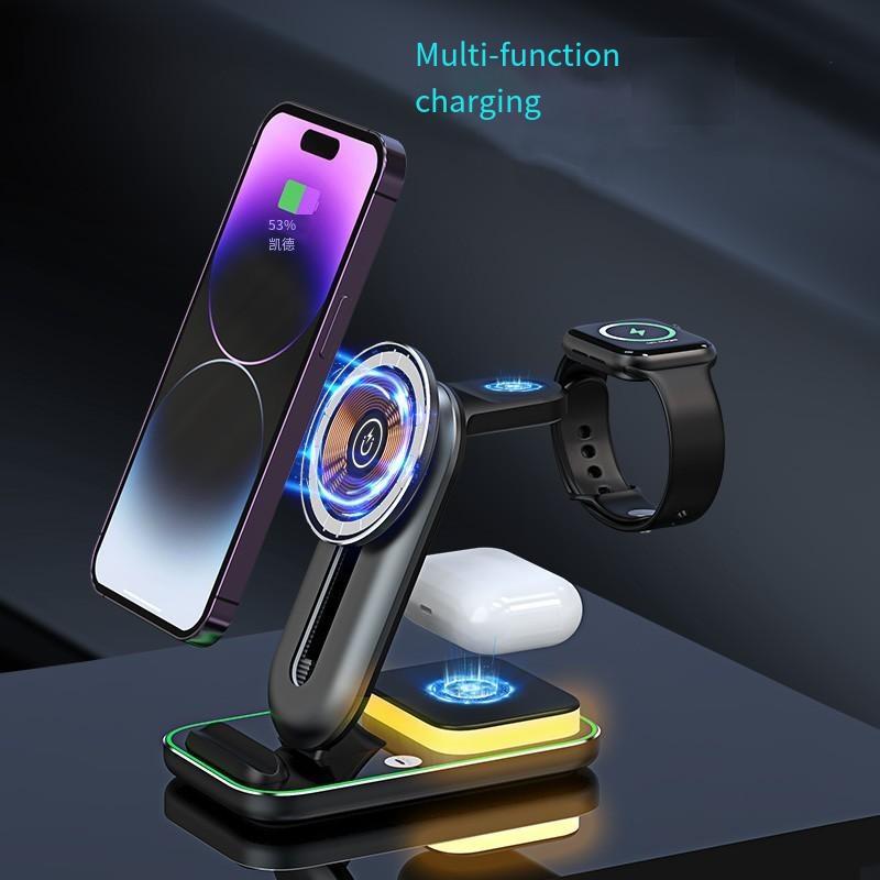 wireless mobile phone charger 4 in 1 smart watch wireless magnetic charger 4 in 1 wireless phone charger for android watch