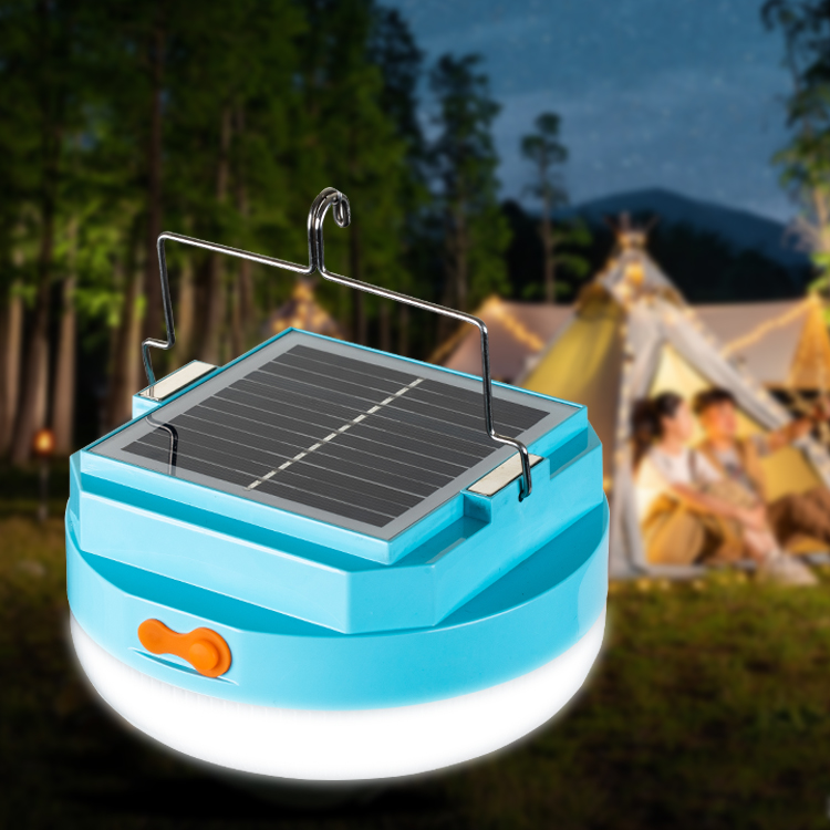 USB Rechargeable Led Solar Camping Lantern lamp Multifunctional Tent Lamp Led Camping Light