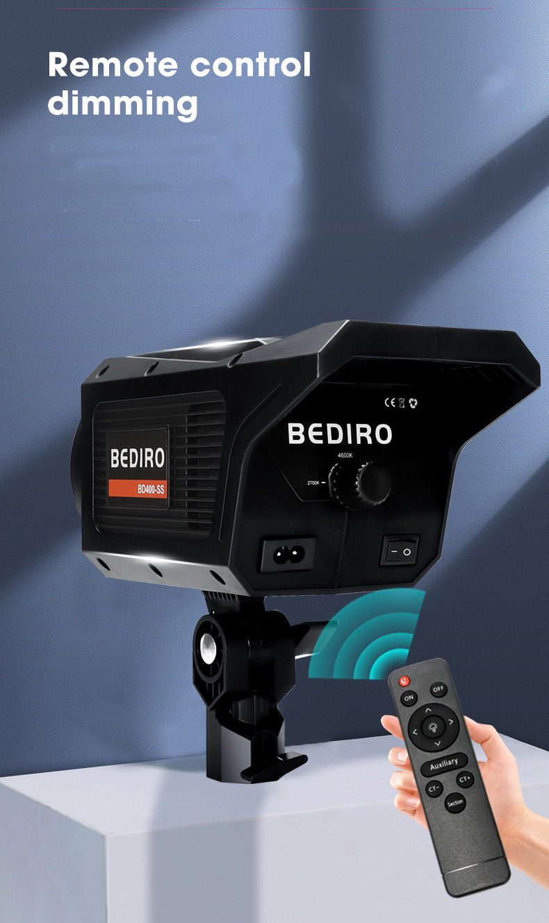 Three Color Temperature Short Video Take Photos High Light LED Photography Light Set Broadcast Room Remote Control Tripod Light