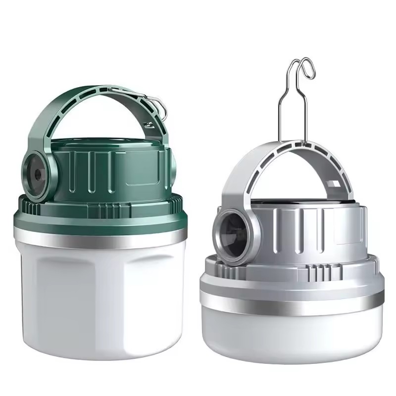 Outdoor solar camping light multifunctional tent light charging portable light