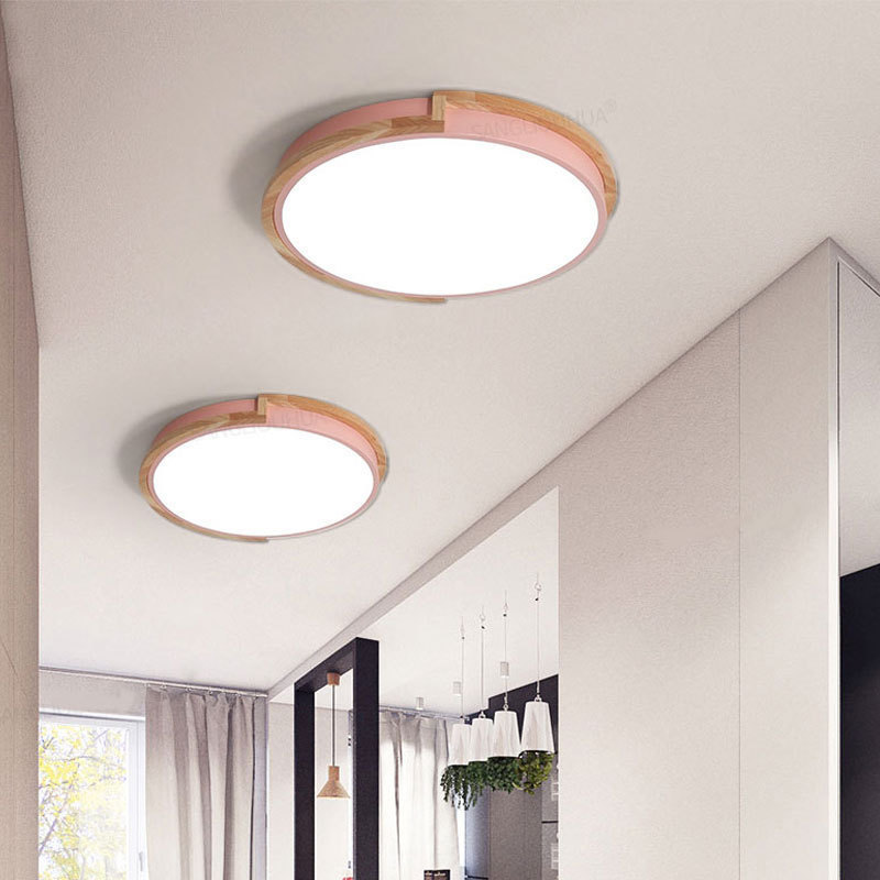 LED Ceiling Lighting Fancy Surface LED Ceiling Macaron-Color Kids Lighting for Living Room Bedroom