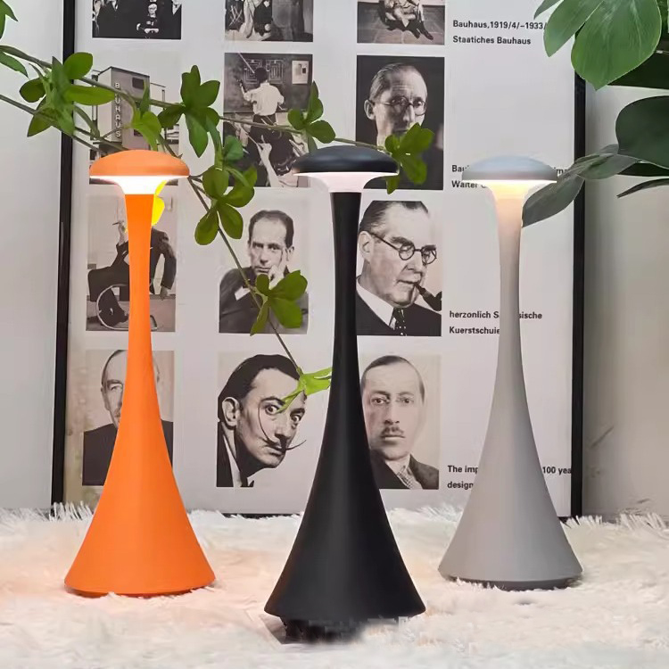 Modern table lamp Bedside lamp light luxury aluminum lamp high quality bedroom nightlight outdoor charging portable decoration