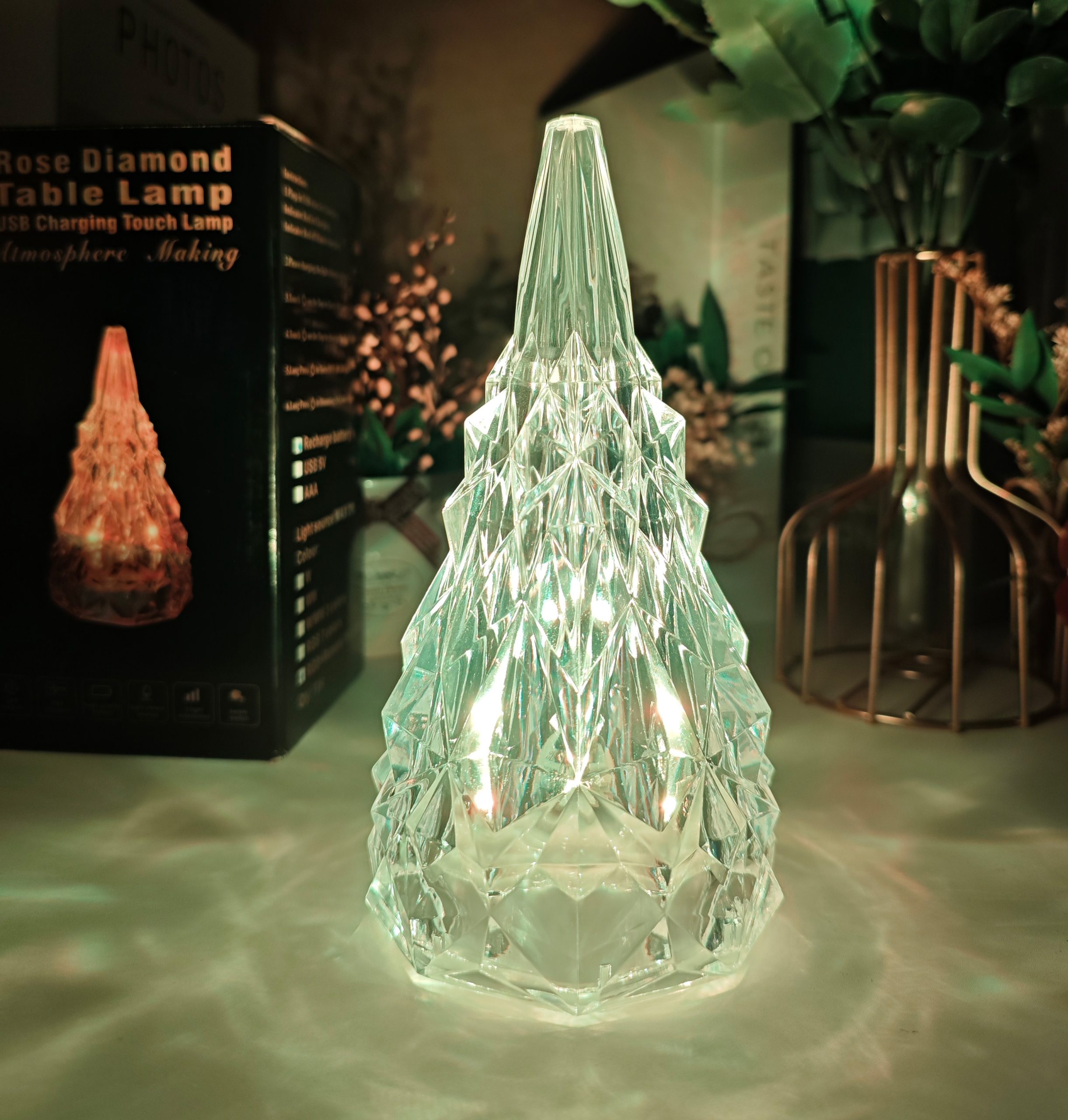 INS iceberg night light belt · Remote control touch light ·Type-C charging ·RGB Multi-color · Long endurance atmosphere light