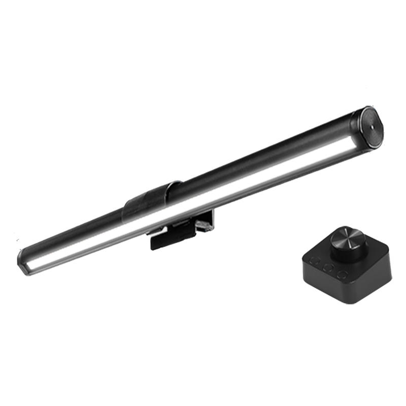 Modern Black Aluminum LED Computer Lamp Hanging Monitor Bar Touch Control USB Power Stepless Dimming Eye Protective Lighting
