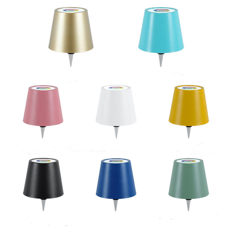 Led Restaurant Wine Bottle Table Lamp Touch Control Wireless Modern Portable Cordless Rechargeable Bar Embed Home Decor Light